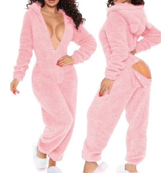 Plush Onesie Pajamas