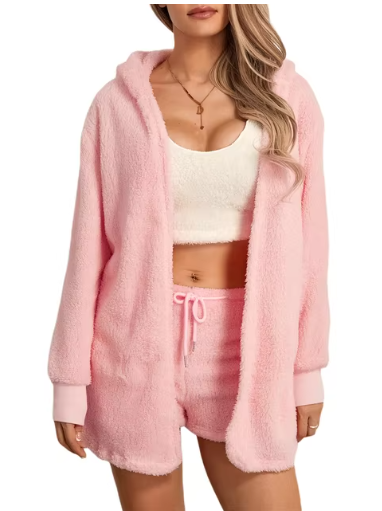 Plush Loungewear 3 Piece Set