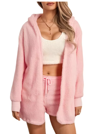 Plush Loungewear 3 Piece Set